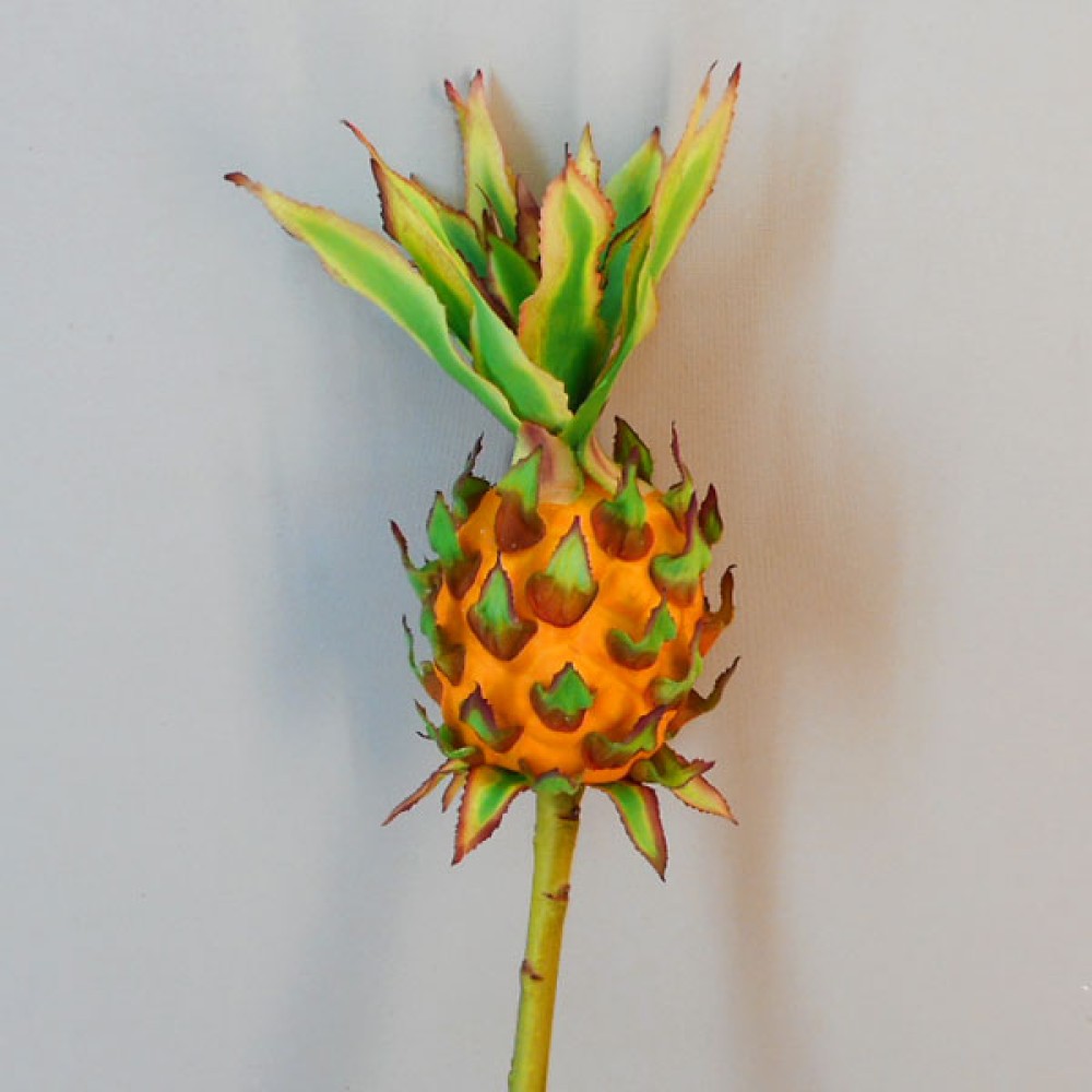 Artificial Pineapple Stems Yellow Artificial Fruit